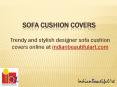 Sofa Cushion Covers