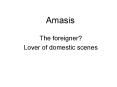 Amasis PowerPoint PPT Presentation