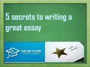 Tips to write essay