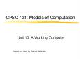 CPSC 121: Models of Computation PowerPoint PPT Presentation