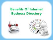 Benefits of Intenet Business Directory