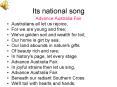 Its national song PowerPoint PPT Presentation