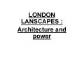 LONDON LANSCAPES : PowerPoint PPT Presentation