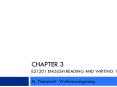 chapter 3 E31201 English reading and writing 1 PowerPoint PPT Presentation