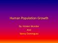 Human Population Growth PowerPoint PPT Presentation