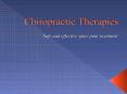 Safe and Effective Spine Pain Treatment by Chiropractic Therapies (1) PowerPoint PPT Presentation