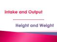 Intake and Output PowerPoint PPT Presentation