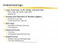 Combinational logic PowerPoint PPT Presentation