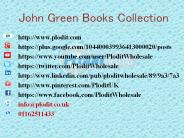 John Green Books Collection