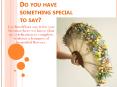 Interflora-Do you have something special to say PowerPoint PPT Presentation