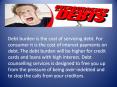 Overburdened by debt  | Debt counselling PowerPoint PPT Presentation
