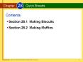 Section 28.1 Making Biscuits PowerPoint PPT Presentation