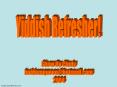 Yiddish Refresher! PowerPoint PPT Presentation