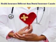 Health Insurance Different than Dental Insurance Canada
