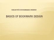 Bookmark Design