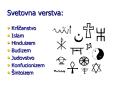 Svetovna verstva: PowerPoint PPT Presentation