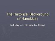 The Historical Background of Hanukkah