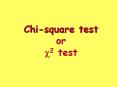 Chi-square test or c2 test PowerPoint PPT Presentation