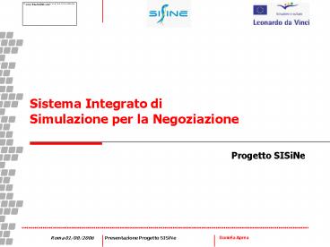 Progetto SISiNe