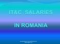 recruitment in romania salary survey ict specialists in romania PowerPoint PPT Presentation