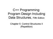 C   Programming: Program Design Including Data Structures, Fifth Edition