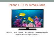 Pilihan LED TV Terbaik Anda