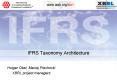 IFRS Taxonomy Architecture PowerPoint PPT Presentation