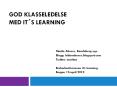 GOD KLASSELEDELSE MED IT PowerPoint PPT Presentation