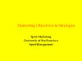 Marketing Objectives PowerPoint PPT Presentation