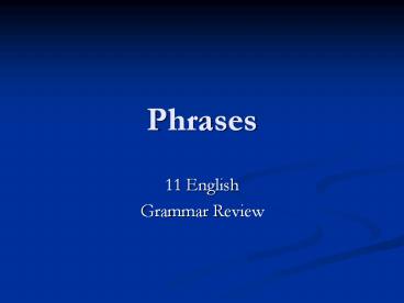 presentation player overlay