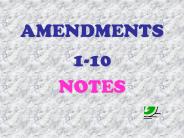 AMENDMENTS