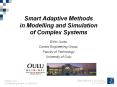 Smart Adaptive Methods in Modelling and Simulation of Complex Systems PowerPoint PPT Presentation