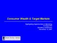 Consumer Wealth PowerPoint PPT Presentation