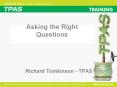 Asking the Right Questions PowerPoint PPT Presentation
