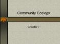 Community Ecology PowerPoint PPT Presentation