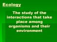 Ecology PowerPoint PPT Presentation