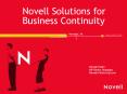 Novell Solutions for Business Continuity PowerPoint PPT Presentation
