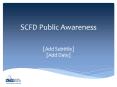 SCFD Public Awareness PowerPoint PPT Presentation