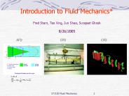 Introduction to Fluid Mechanics*