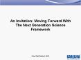 An Invitation: Moving Forward With The Next Generation Science Framework PowerPoint PPT Presentation