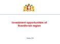 Investment opportunities of Sverdlovsk region PowerPoint PPT Presentation