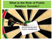 What is the Role of Public Relation Toronto?
