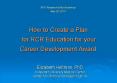 RCR Research Skills Workshop May 28, 2010  How to Create a Plan for RCR Education for your Career Development Award PowerPoint PPT Presentation