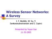 Wireless Sensor Networks: A Survey
