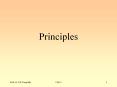Principles PowerPoint PPT Presentation