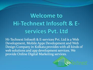 Hi-Technext Infosoft & E-services Pvt. Ltd- Web Development Company in Kolkata