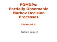 POMDPs: Partially Observable Markov Decision Processes Advanced AI