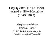 Reguly Antal (1819