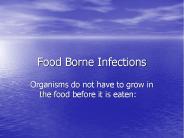 Food Borne Infections