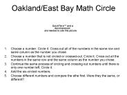 Oakland/East Bay Math Circle
